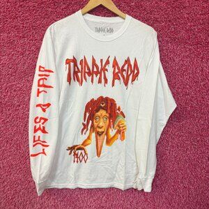 Trippy Redd Life’s a Trip Album Cover Art Rap Long Sleeve M